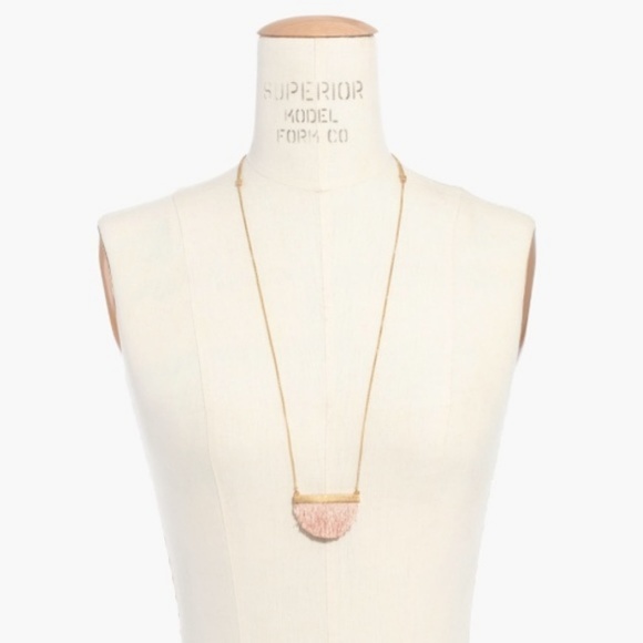 NEW Madewell Dreamkeeper Fringe Necklace - Picture 3 of 5